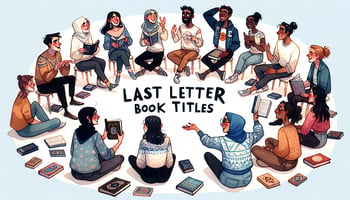Last Letter Book Titles
